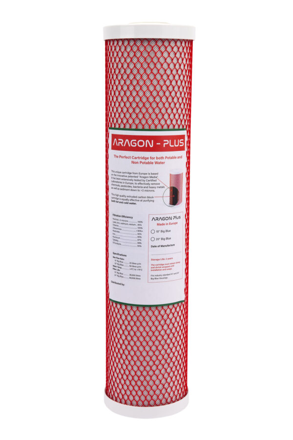 Aragon Plus Whole House Filter Cartridge 20"x 4.5"