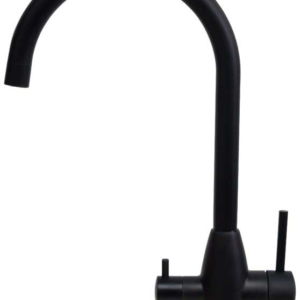 Premium J Style 3 Way Matte Black Mixer Tap