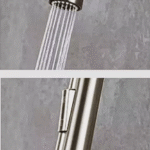 3 Way Mixer Veggie Sprayer Stainless Steel With Black Hose All in one Tap Spray Patterns and Function