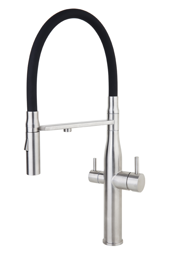 The Black Hose 3-Way Mixer Stainless Steel + Veggie Sprayer All-in-One