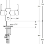 InSinkErator Multitap 4N1 L Shape Specifications - All Colours