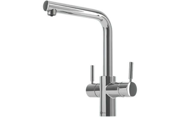 Insinkerator Multitap 3N1 L Shape Chrome Tap