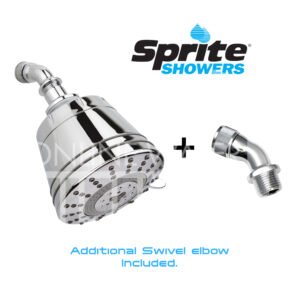 Sprite Shower Pure-Filter Head + Swivel-Elbow