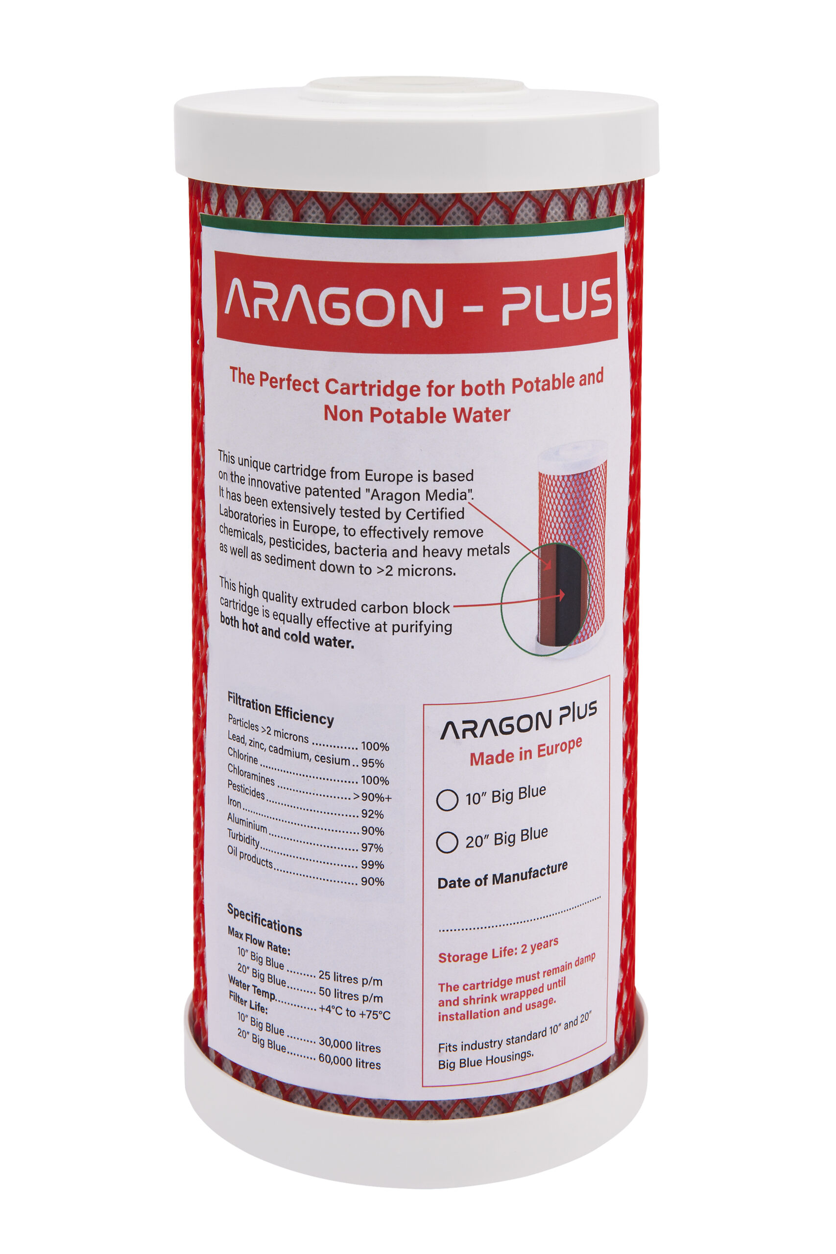 Aragon Replacement Filter 10 x 4.5 Premium Whole House filter